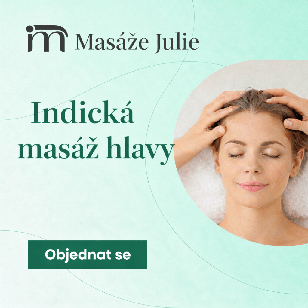 Indická masáž hlavy